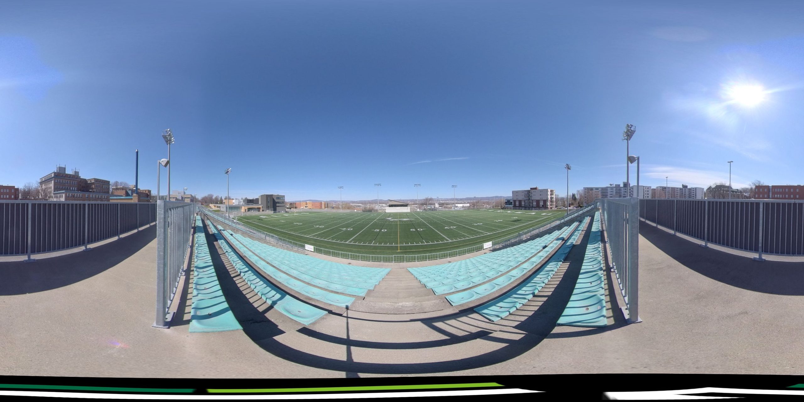 Vue 360 du Stade des Élans